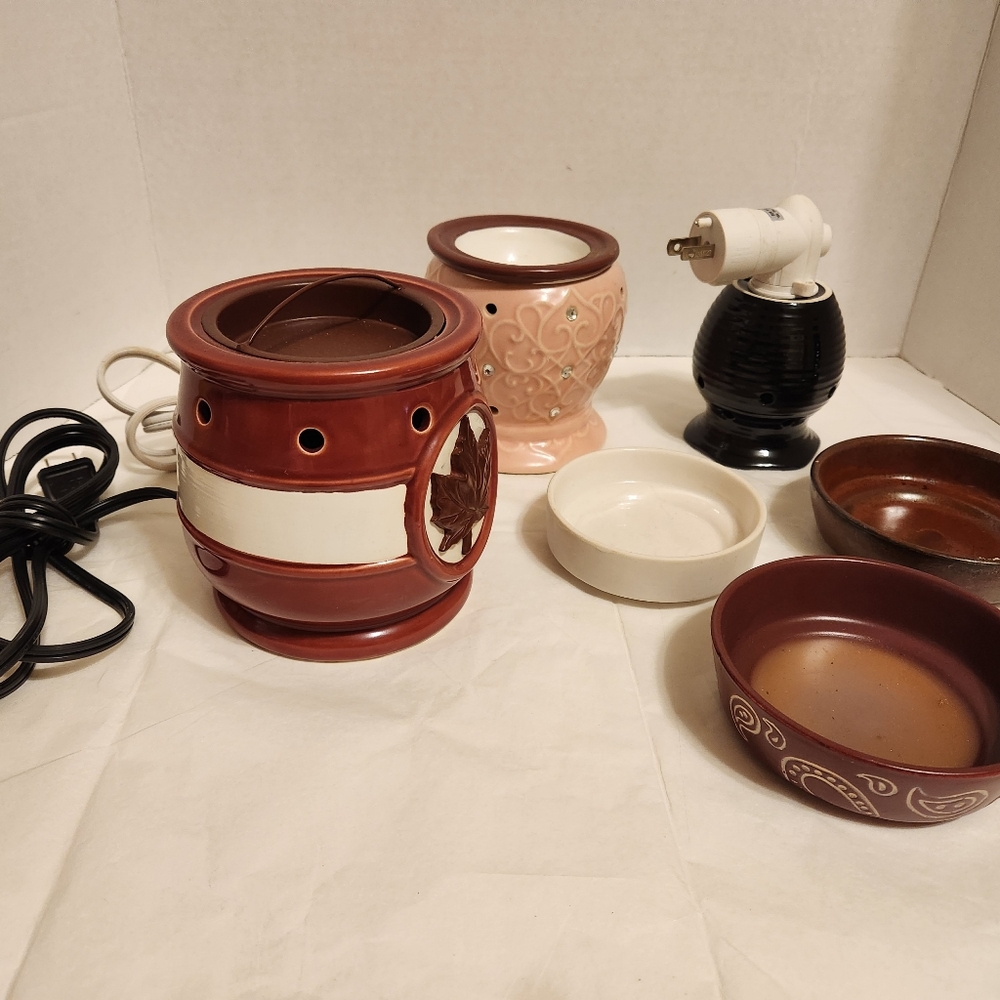 Scentsy Warmer Lot AS IS NO Bulbs